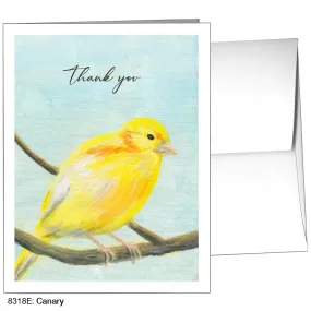 Canary, Greeting Card (8318E)