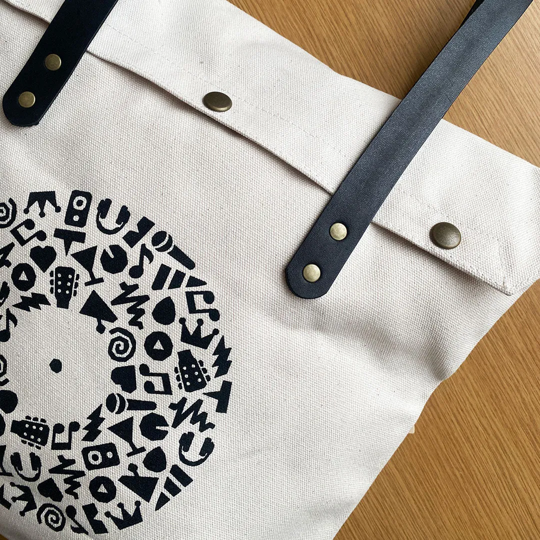 Canvas Record Tote #147