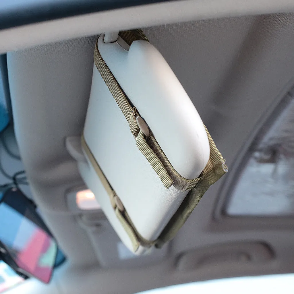 Car Organizer Sun Visor Holder Pouch Sunshade Receiving  Storage Bag