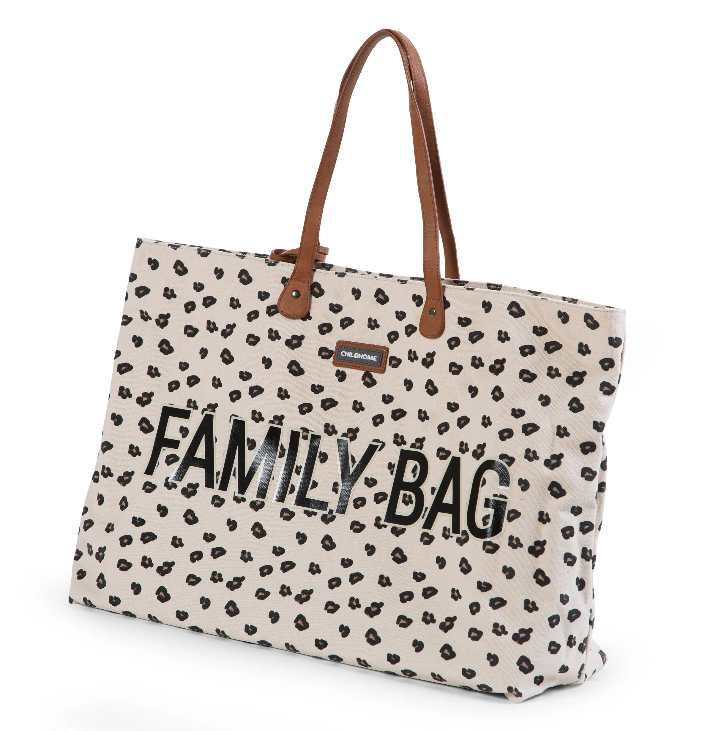 Childhome Family Bag Canvas Leopard