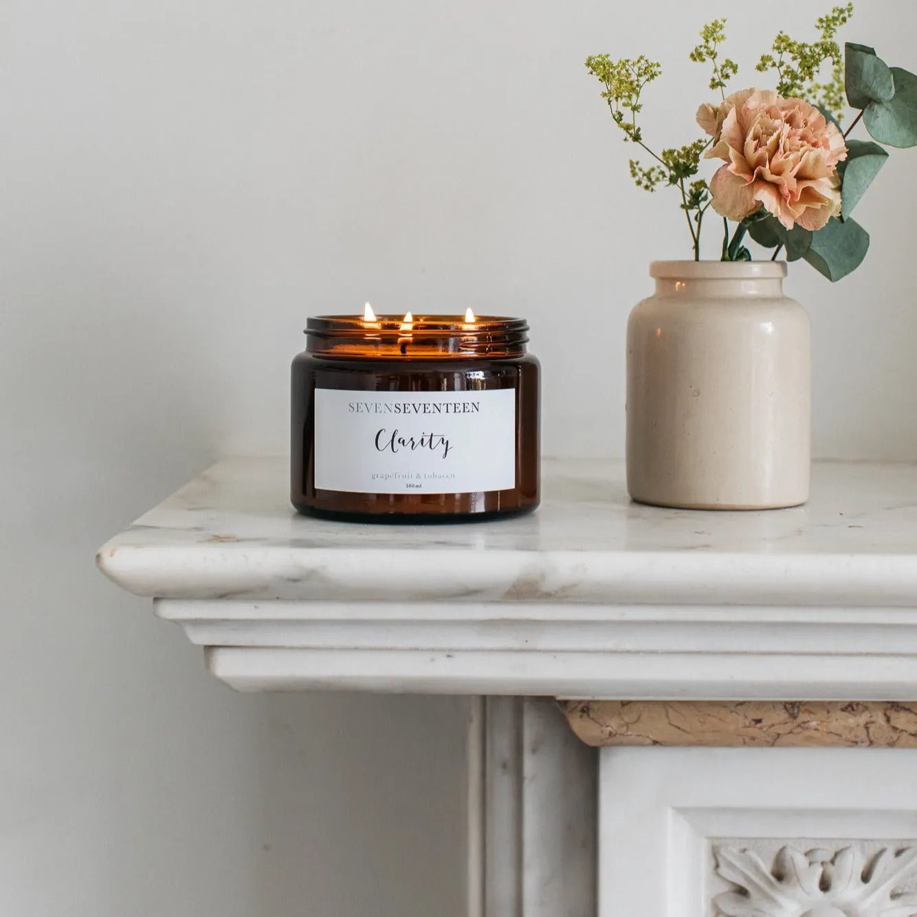 Clarity / Grapefruit & Tobacco Candle