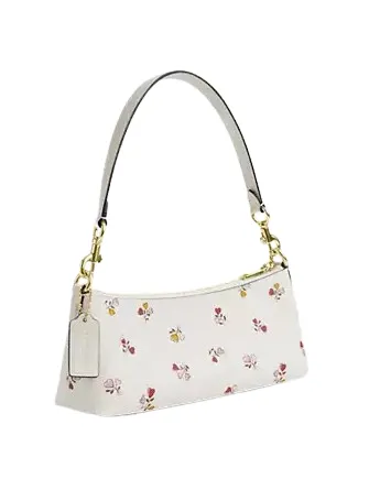 Coach Charlotte Shoulder Bag With Heart Print