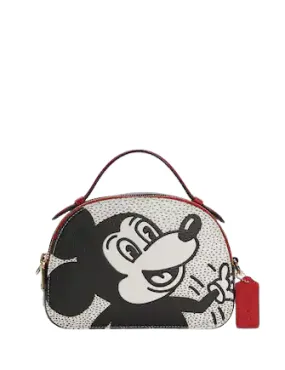 Coach Disney Mickey Mouse X Keith Haring Serena Satchel