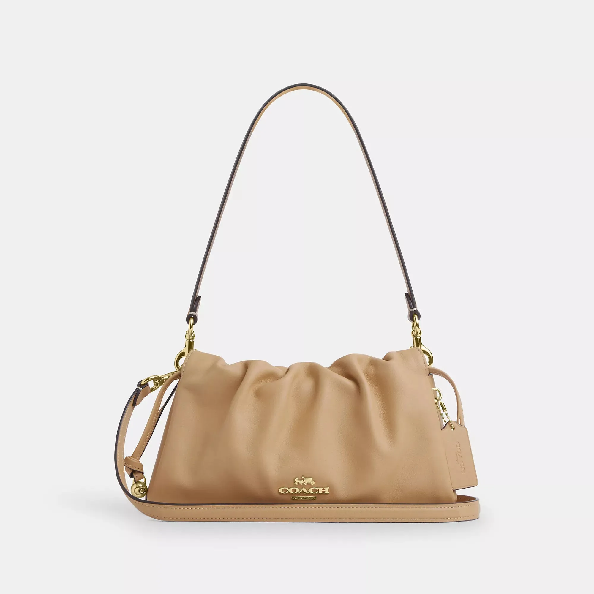 Coach Outlet Faye Shoulder Bag With Ruching