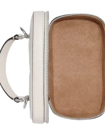 Coach Train Case Crossbody In Signature Canvas