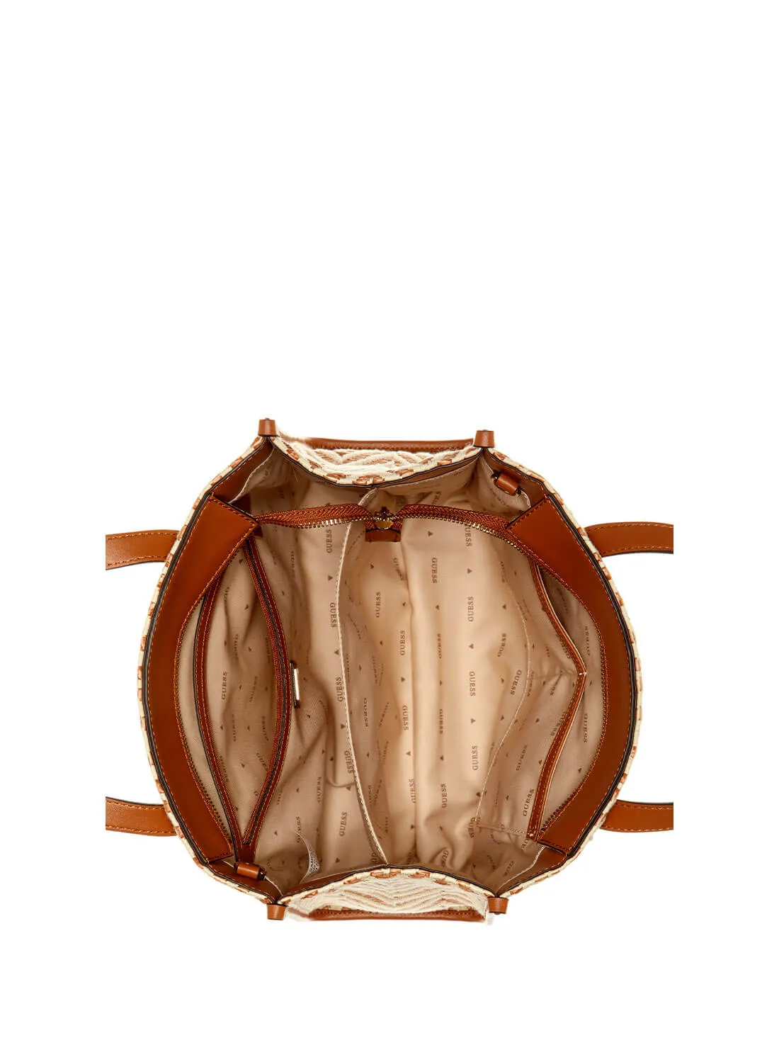 Cognac Brown Silvana Tote Bag