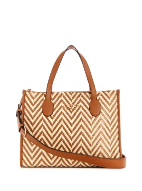 Cognac Brown Silvana Tote Bag