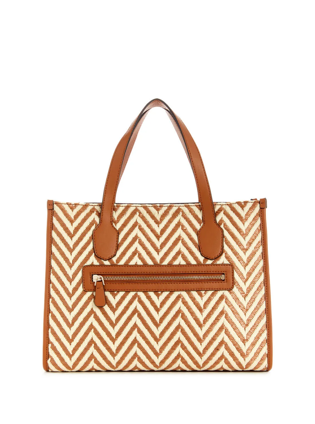 Cognac Brown Silvana Tote Bag