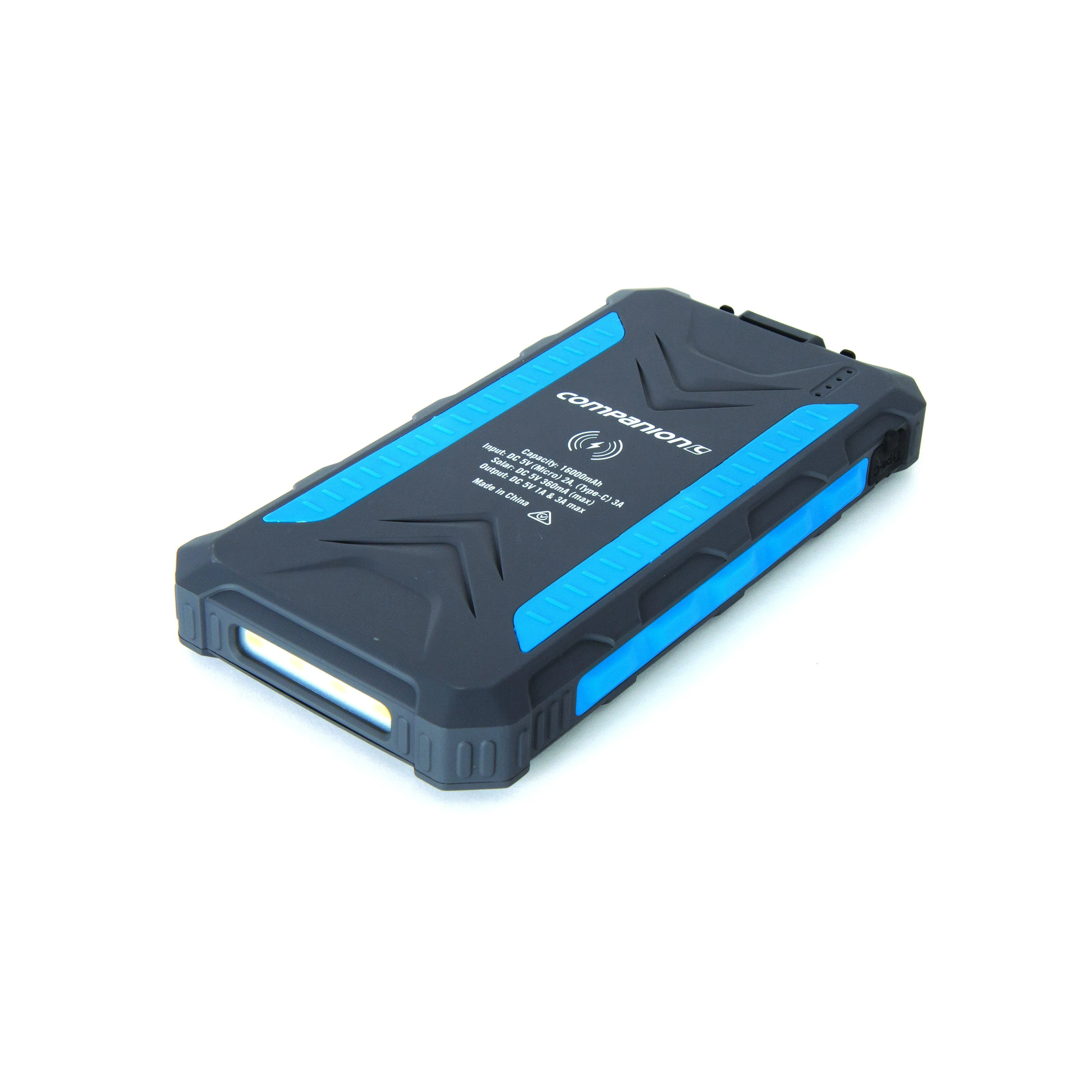 Companion 16,000 MAH Solar Power Bank