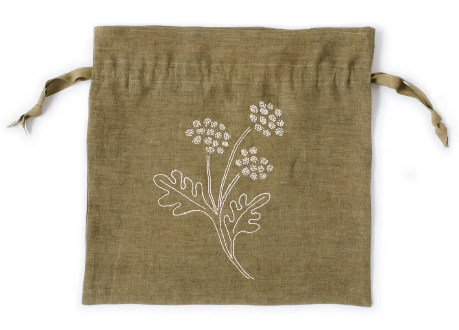 Cow Parsley Project Bag Sewing Pattern