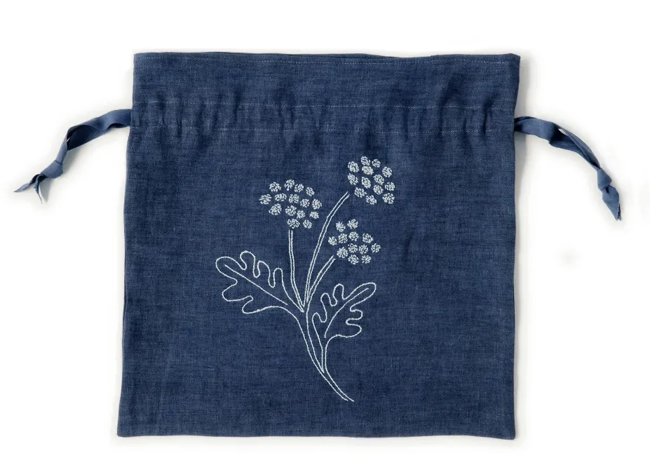 Cow Parsley Project Bag Sewing Pattern