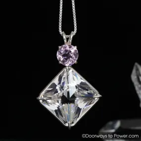 Danburite & Kunzite Magician Stone Pendant