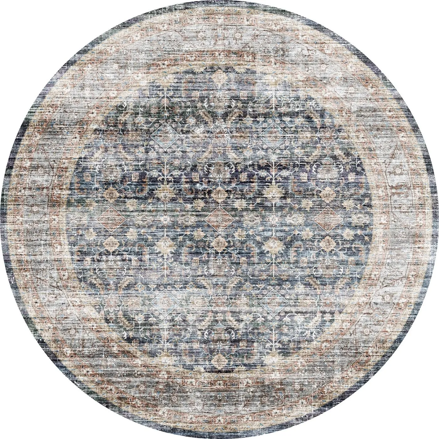 Davina Navy Lagoon Rug