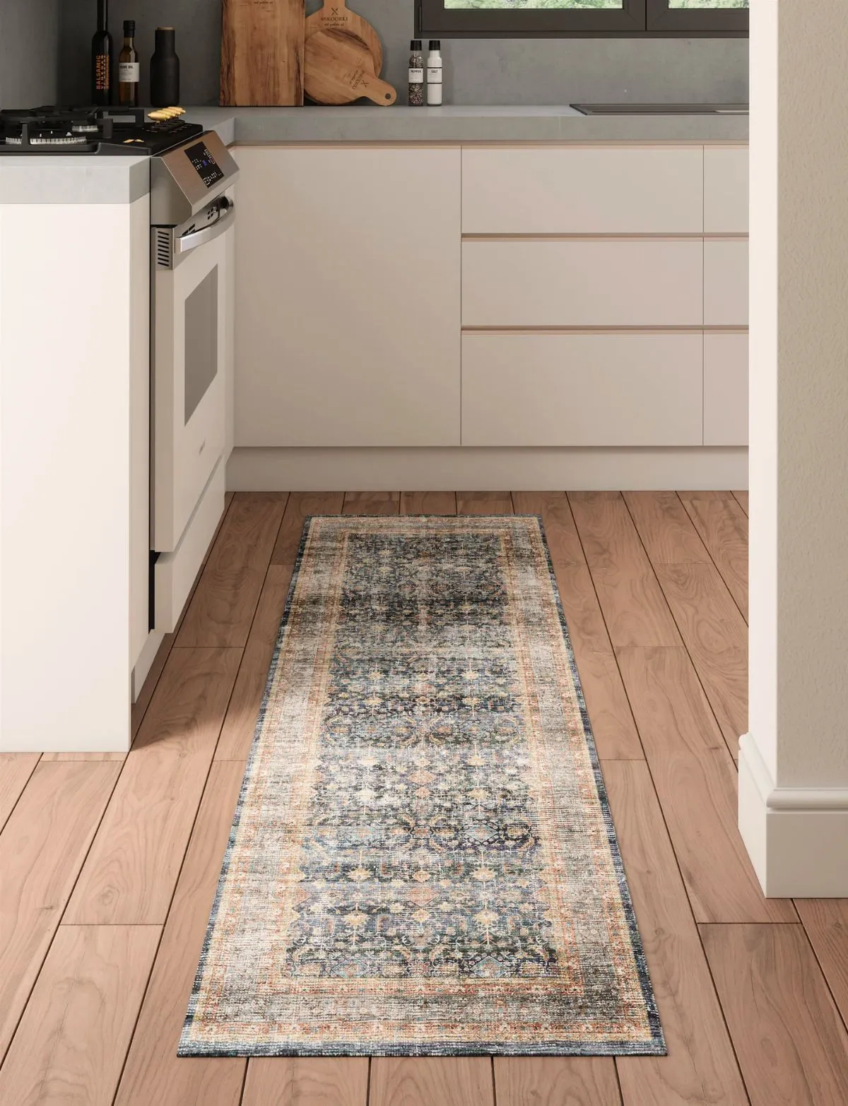 Davina Navy Lagoon Rug