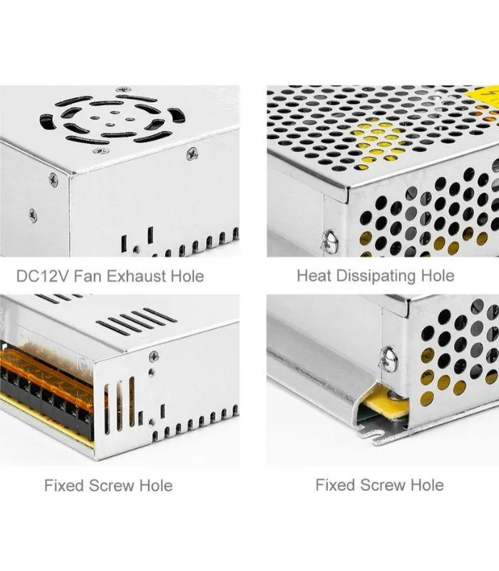 DC12V Switch LED Power Supply Transformer IP20 Non-Waterproof