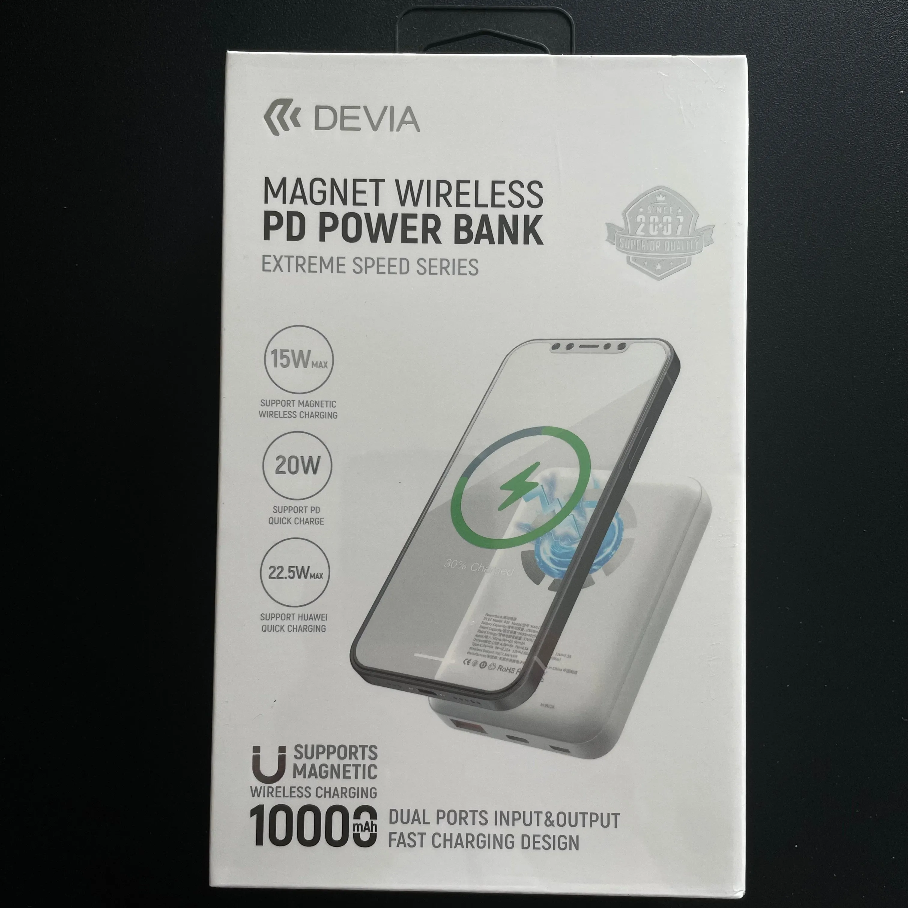 Devia 10000 MAH Magnetic Power Bank