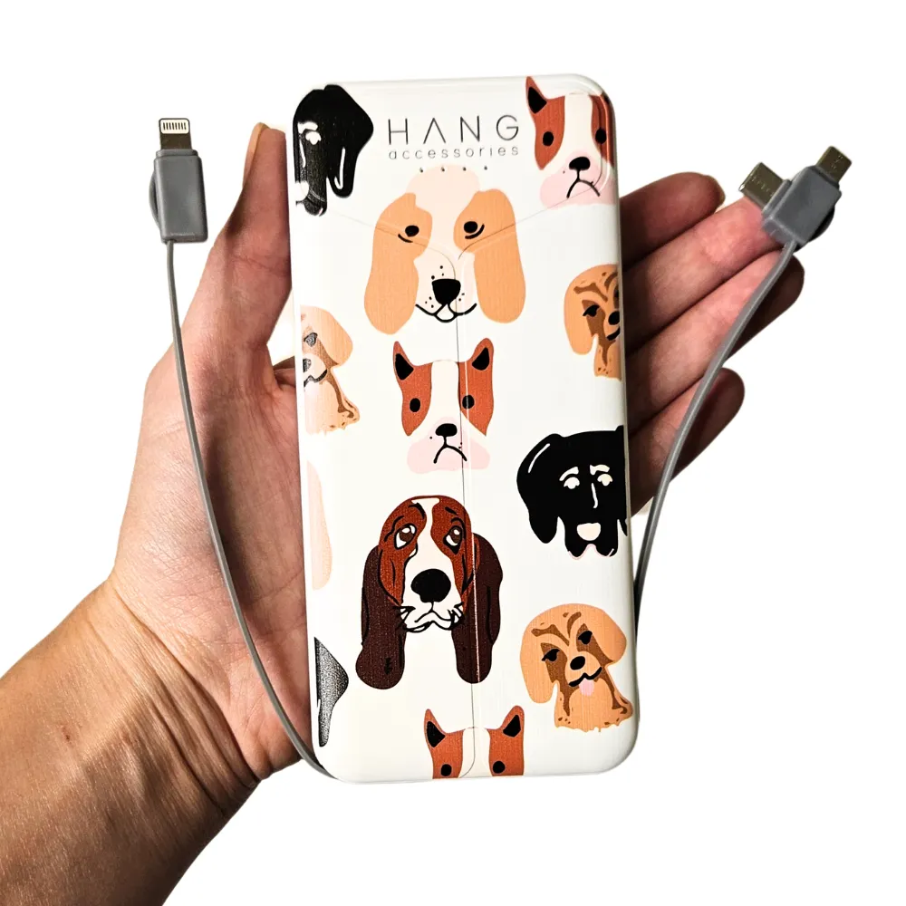 Dog Portable Phone Charging Bank