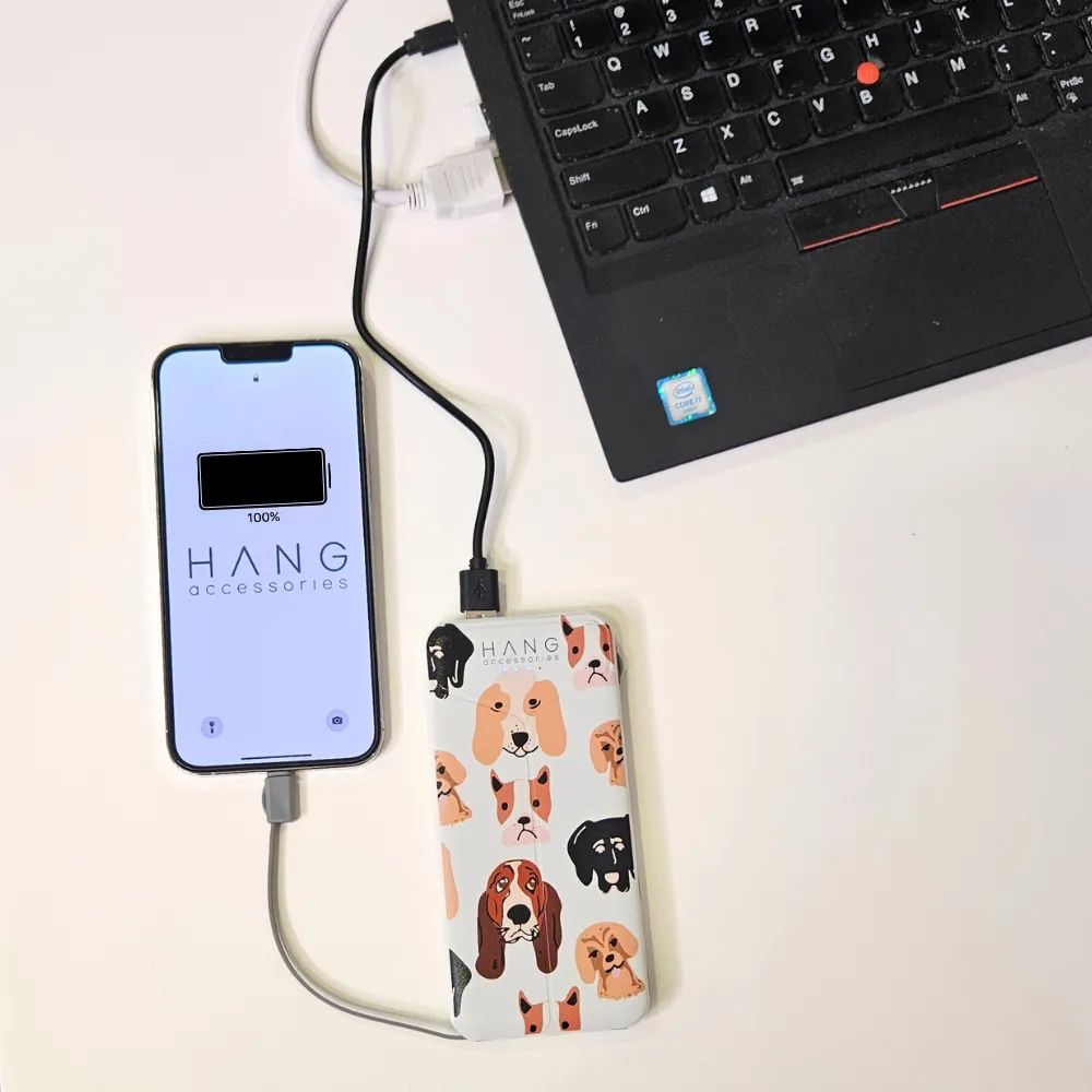 Dog Portable Phone Charging Bank