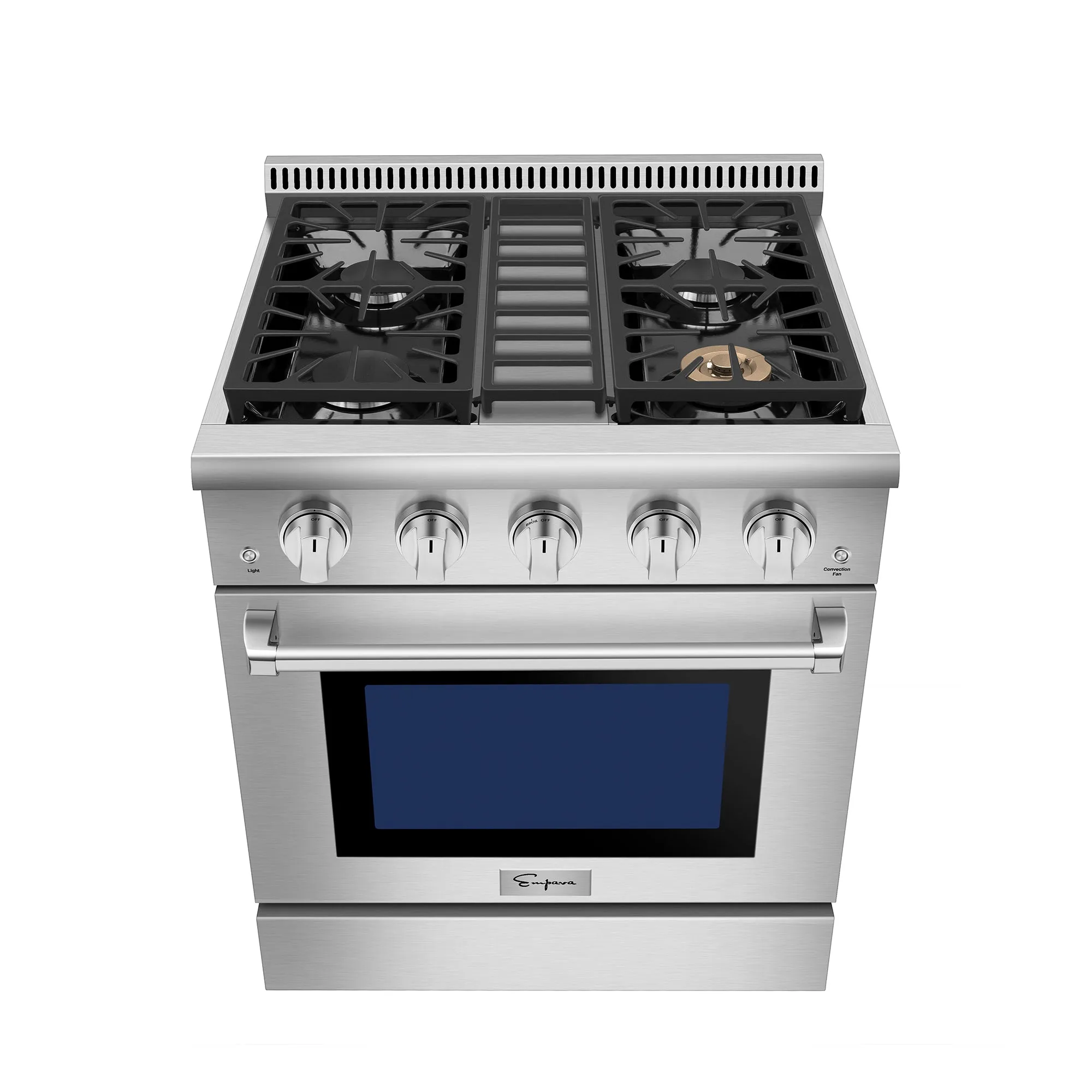 Empava 30GR03 30 Inch Freestanding Range Gas Cooktop And Oven