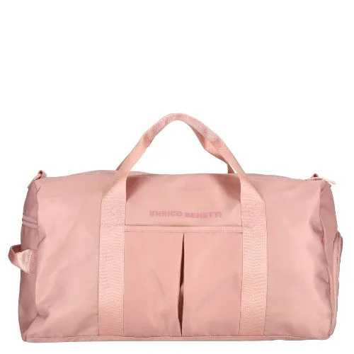 ENRICO BENETTI LAKERS SPORTS BAG TRAVEL BAG - PINK