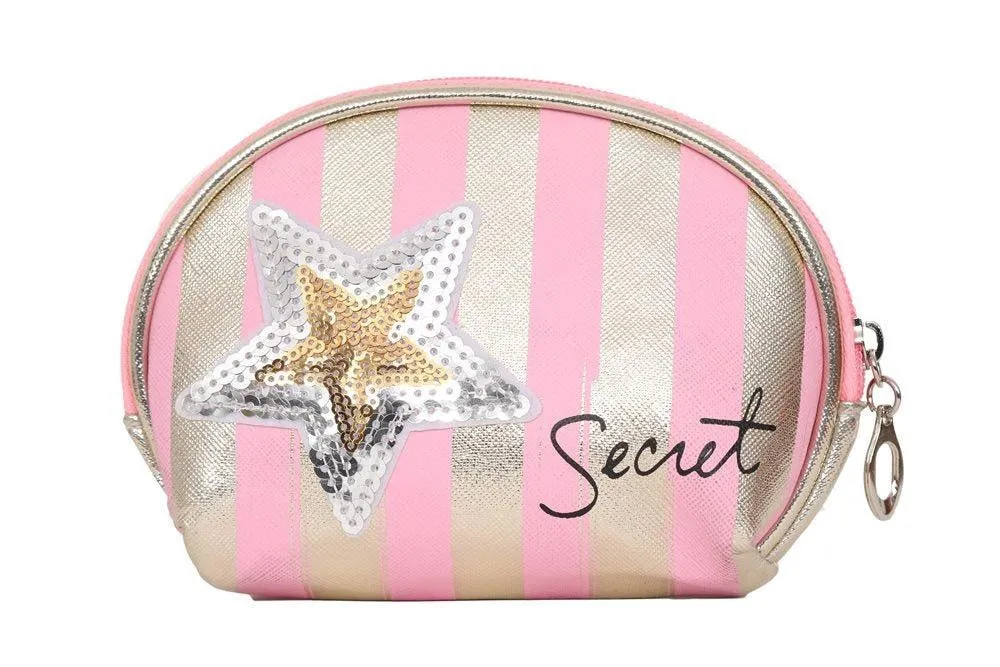 FabSeasons Pink 3 in one toiletry-makeup bag-pouch