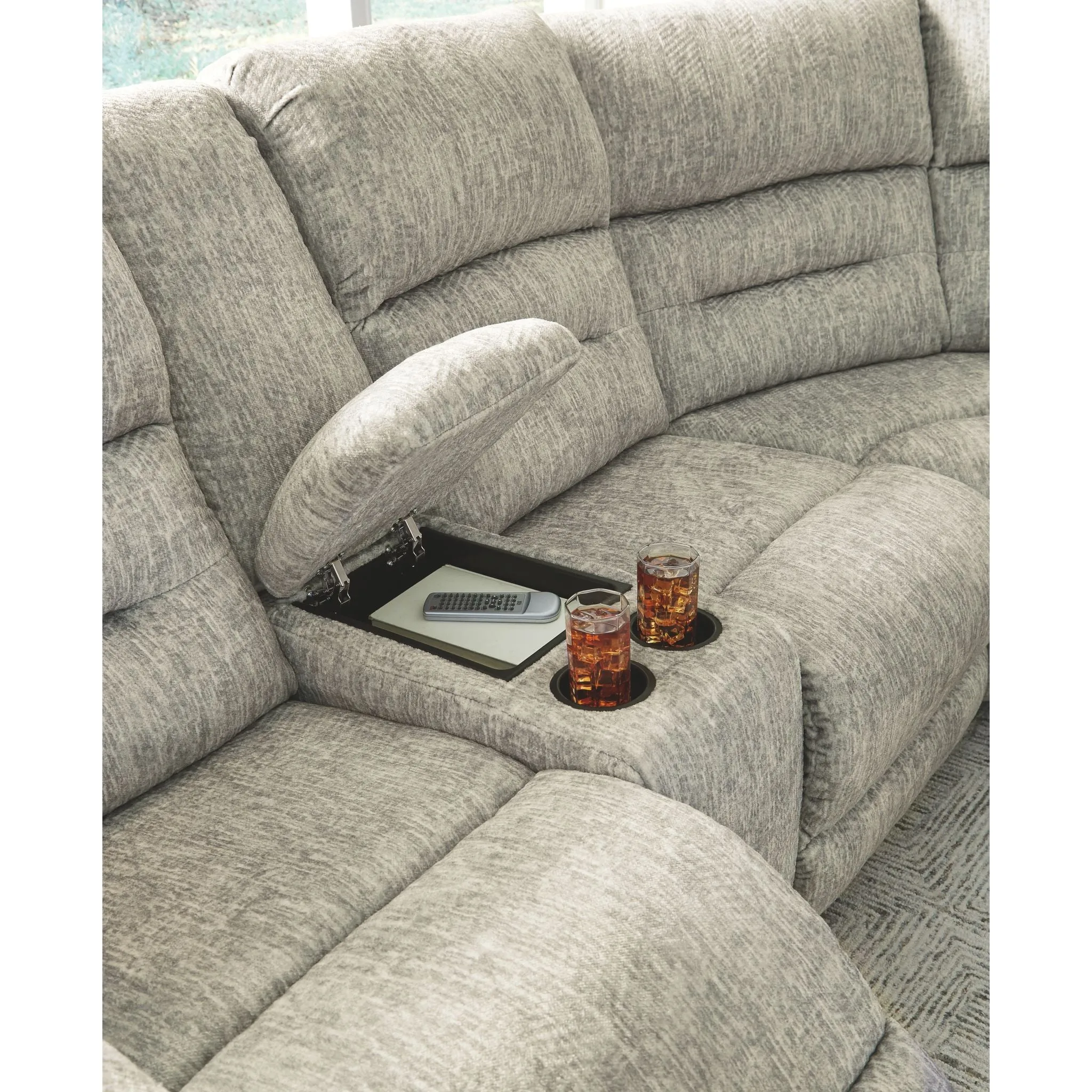 Family Den 3 Piece Power Reclining Sectional