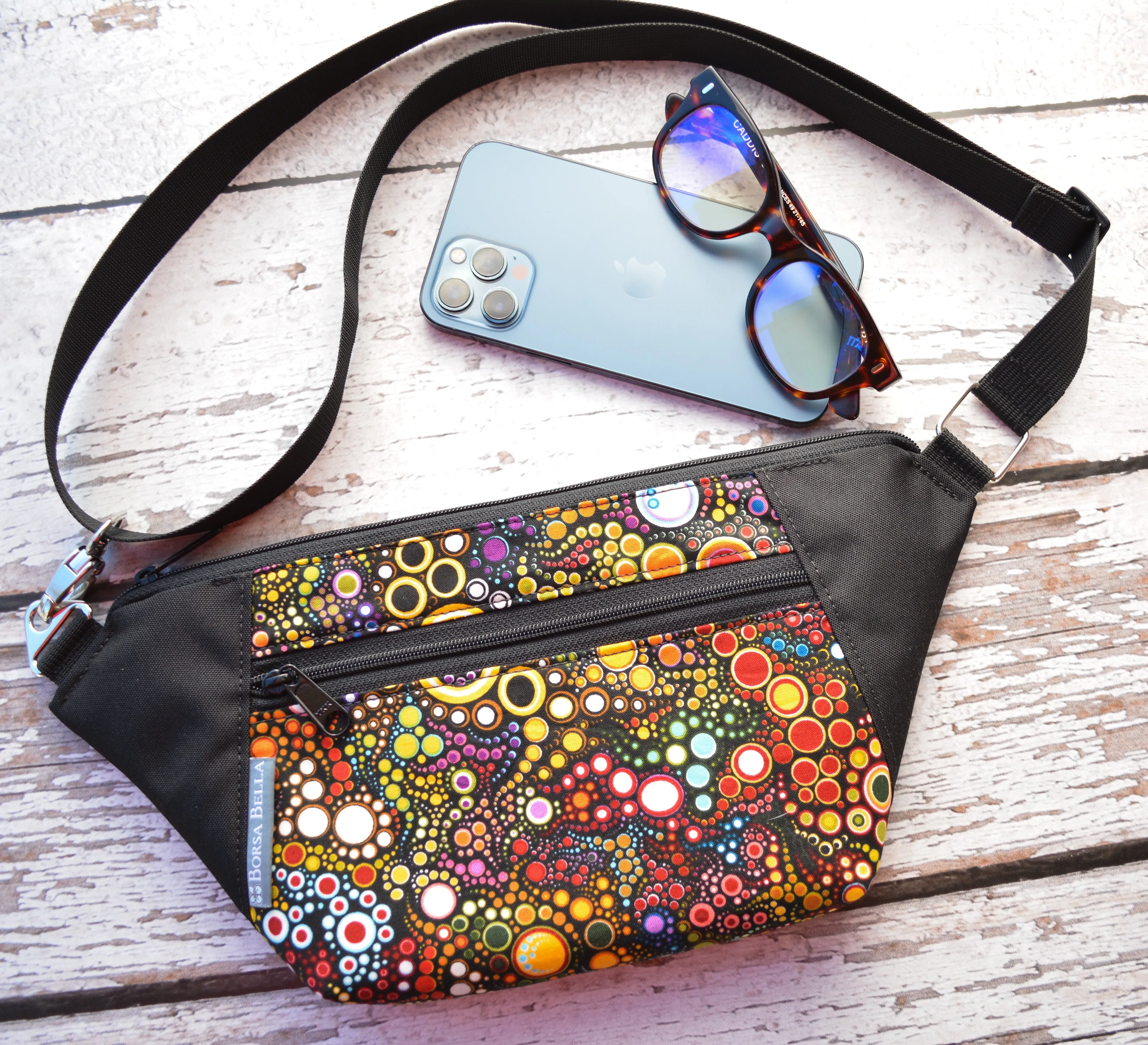 Fanny Pack or Crossbody Bag - FernTastic Fabric