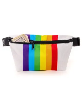 Fanny Pack | XL Plus-Size |PRIDE Rainbow Stripe