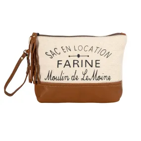 Farine Canvas Pouch