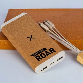 Feel The Roar-Wooden Powerbank