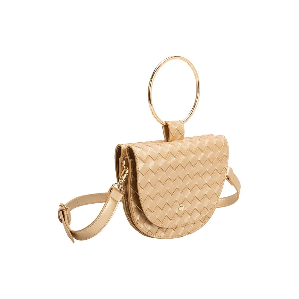 Felix Gold Recycled Vegan Top Handle Bag