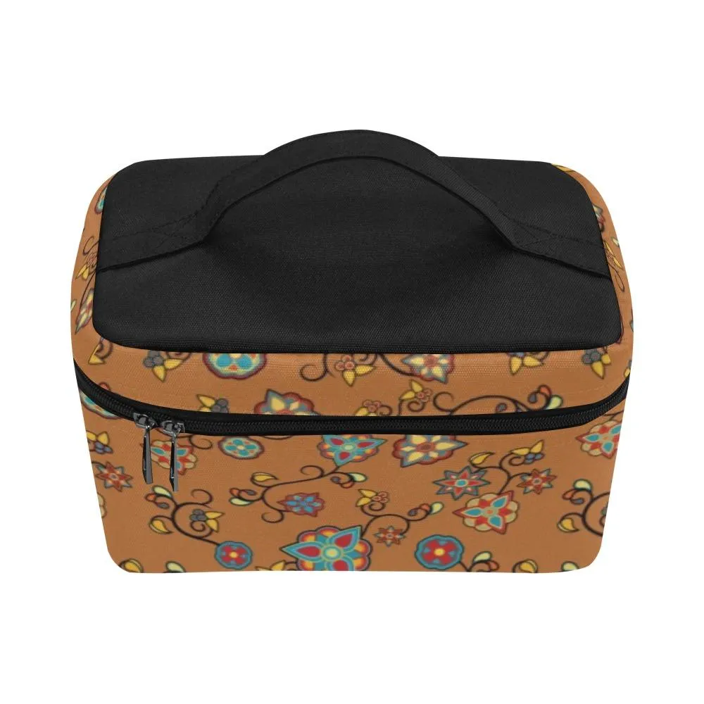 Fire Bloom Light Cosmetic Bag/Large