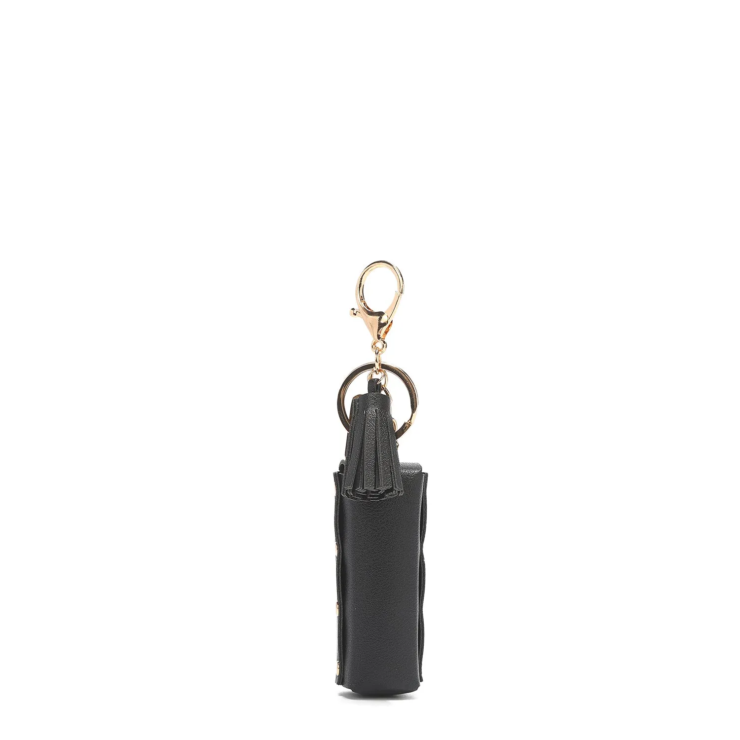 FLOWER LIPSTICK HOLDER KEYCHAIN