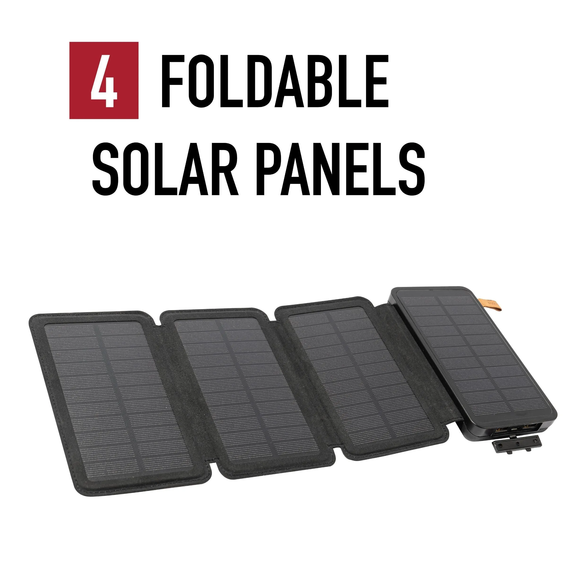 Folding Solar Panel with Power Bank