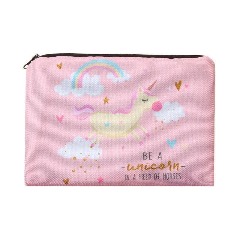 Full-Print Cosmetic Pouch Bag Collection - backup