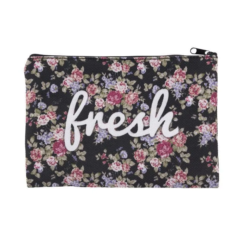 Full-Print Cosmetic Pouch Bag Collection - backup