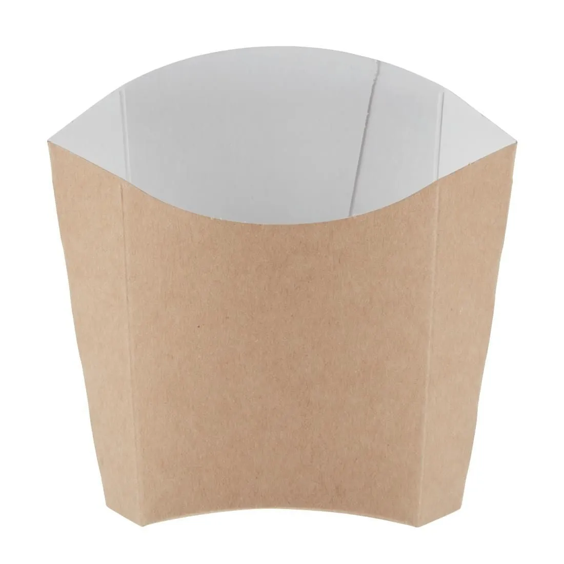 GE800 Colpac Compostable Kraft Chip Cartons (Pack of 1000)