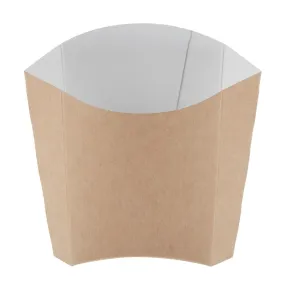 GE800 Colpac Compostable Kraft Chip Cartons (Pack of 1000)