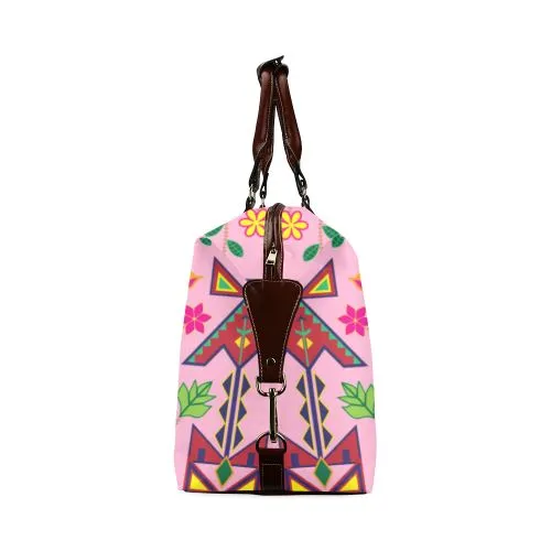 Geometric Floral Spring-Sunset Classic Travel Bag