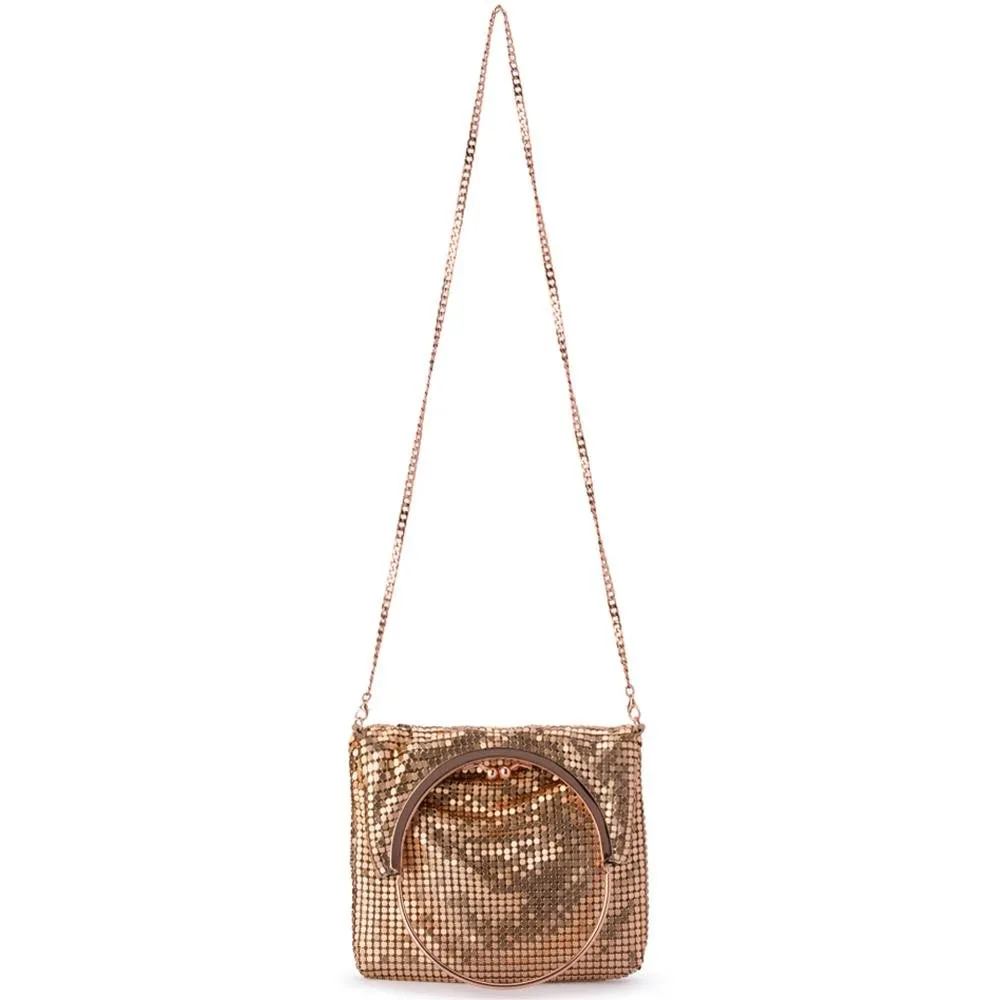 GIGI Mesh Circular Handle Bag