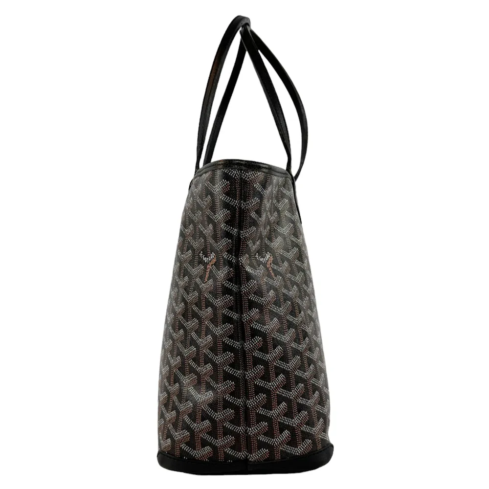 GOYARD Artois PM Tote Bag Black Brown LHQ313