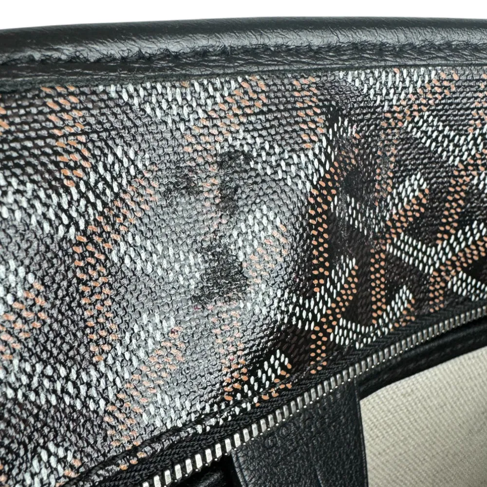 GOYARD Artois PM Tote Bag Black Brown LHQ313