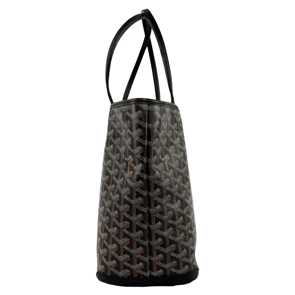 GOYARD Artois PM Tote Bag Black Brown LHQ313