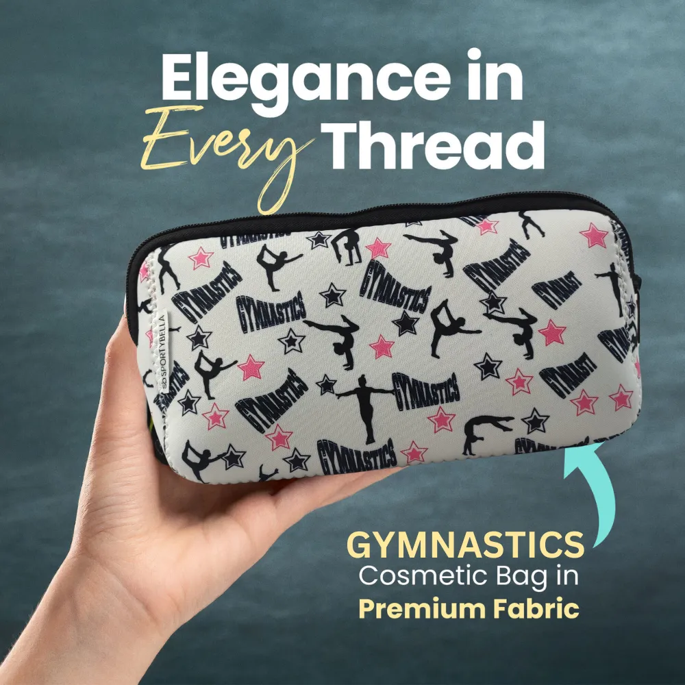 Gymnastics Cosmetic Bag & Bangle Gift Bundle