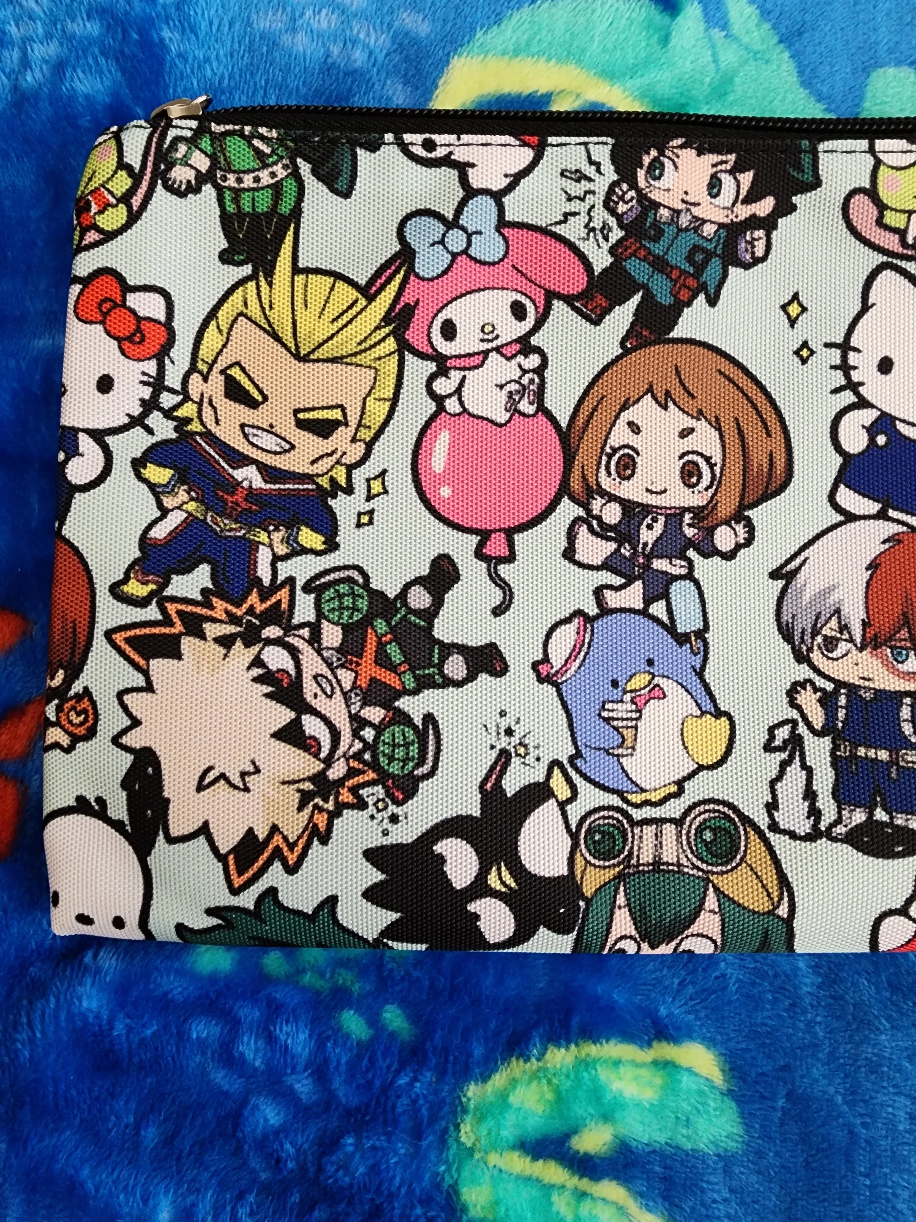 Hello Kitty and Friends My Hero Academia Cosmetic Bag