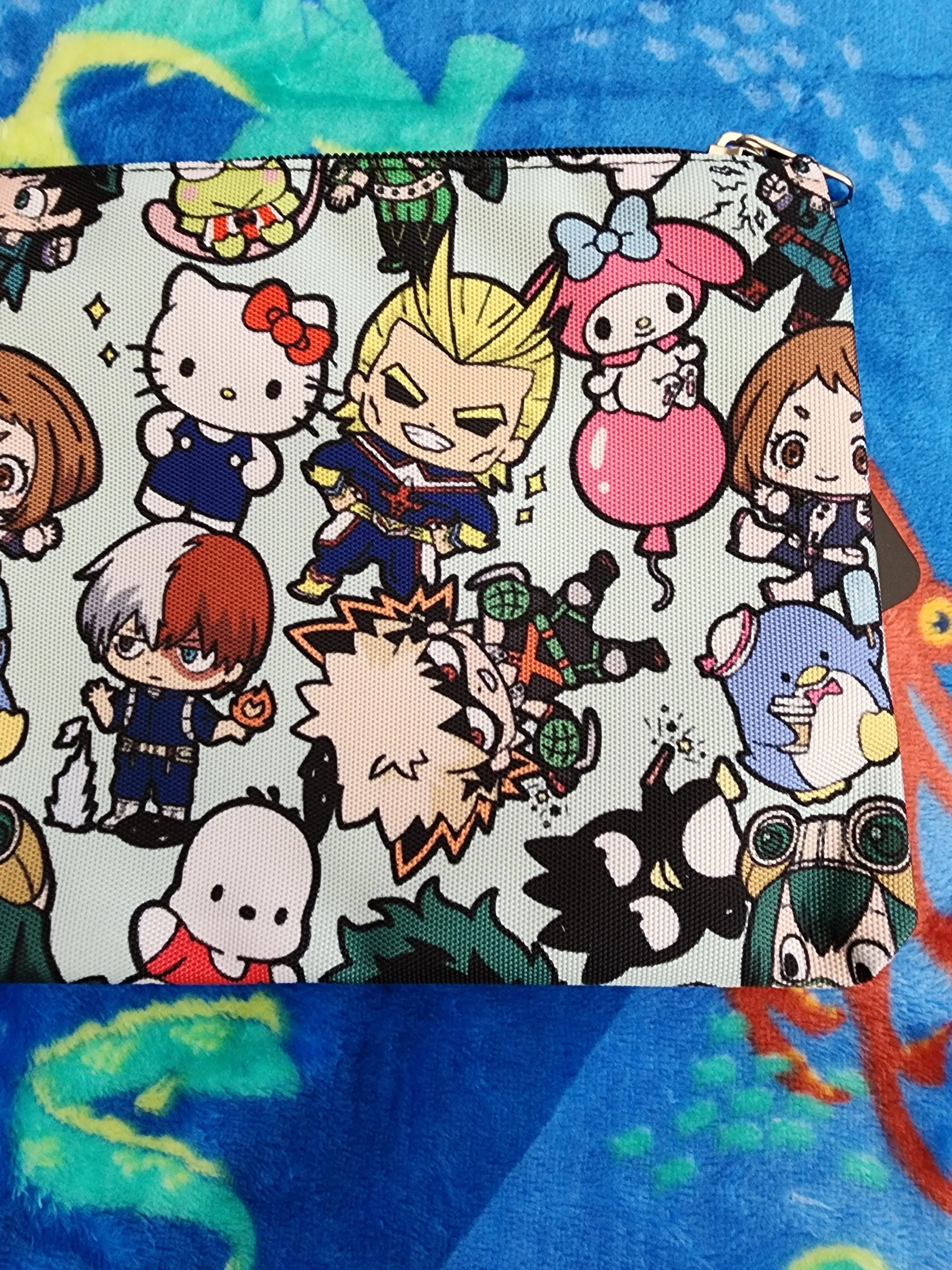 Hello Kitty and Friends My Hero Academia Cosmetic Bag