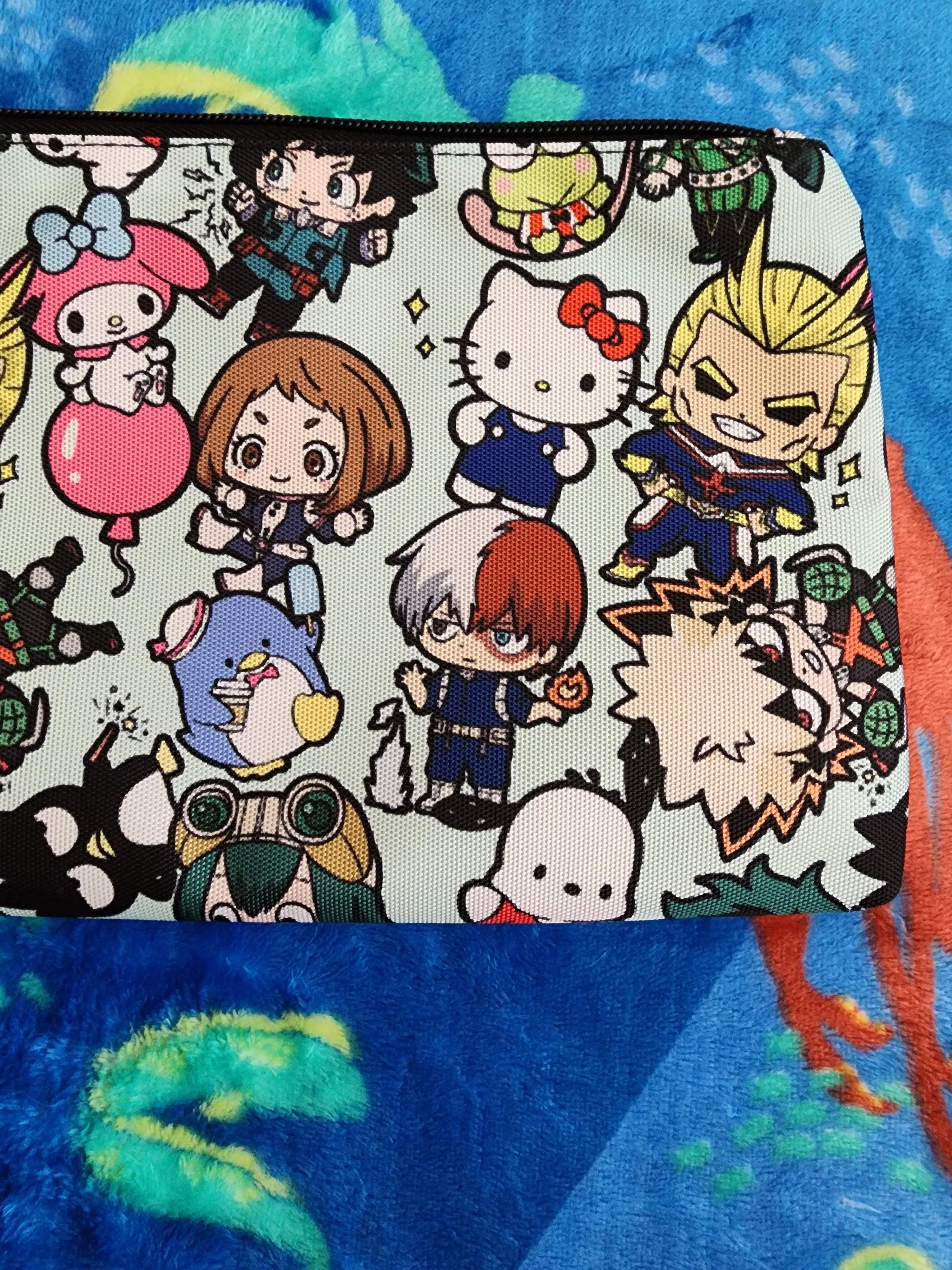 Hello Kitty and Friends My Hero Academia Cosmetic Bag