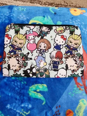 Hello Kitty and Friends My Hero Academia Cosmetic Bag