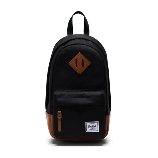 Herschel Heritage Shoulder Bag - Black/Tan