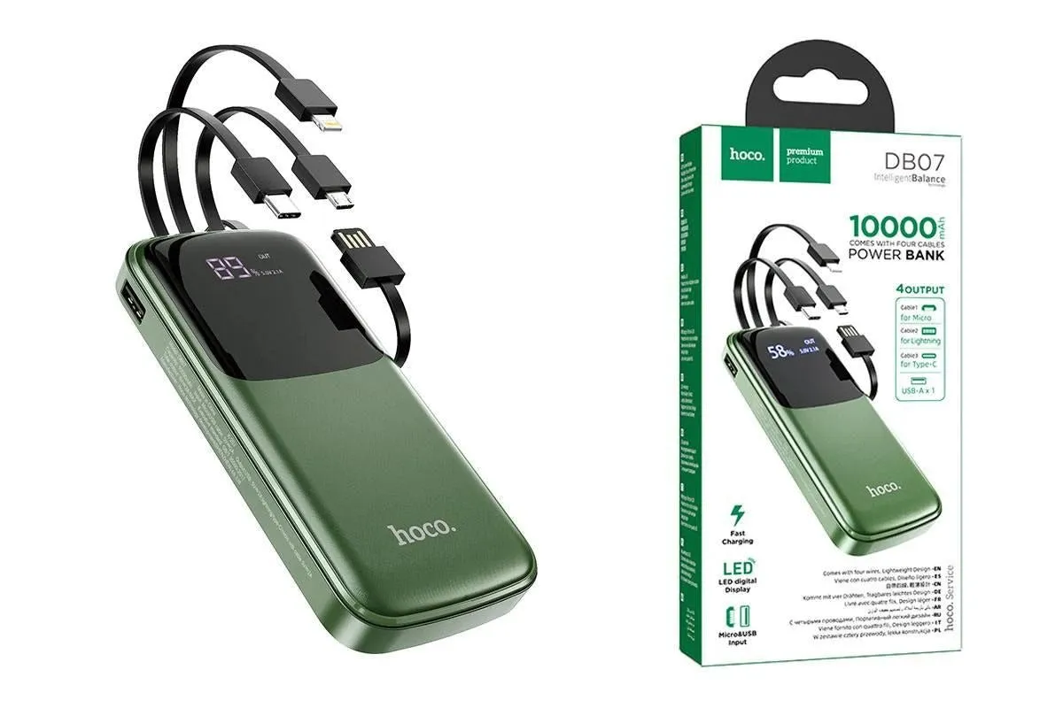 HOCO DB07 INTELLIGENT BALANCE 10000mAh POWER BANK